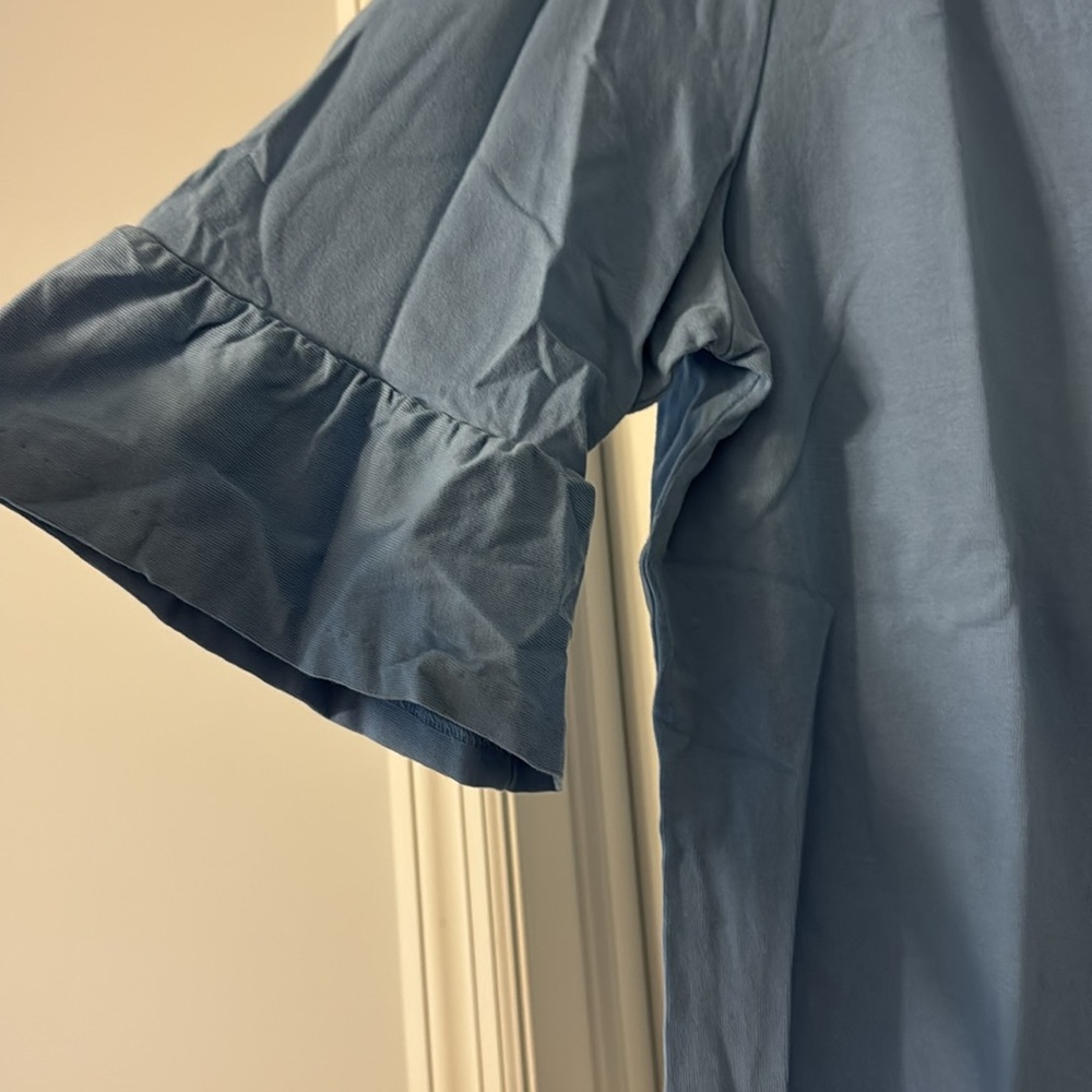 Blue Talbots Shirt - Picture 2 of 4